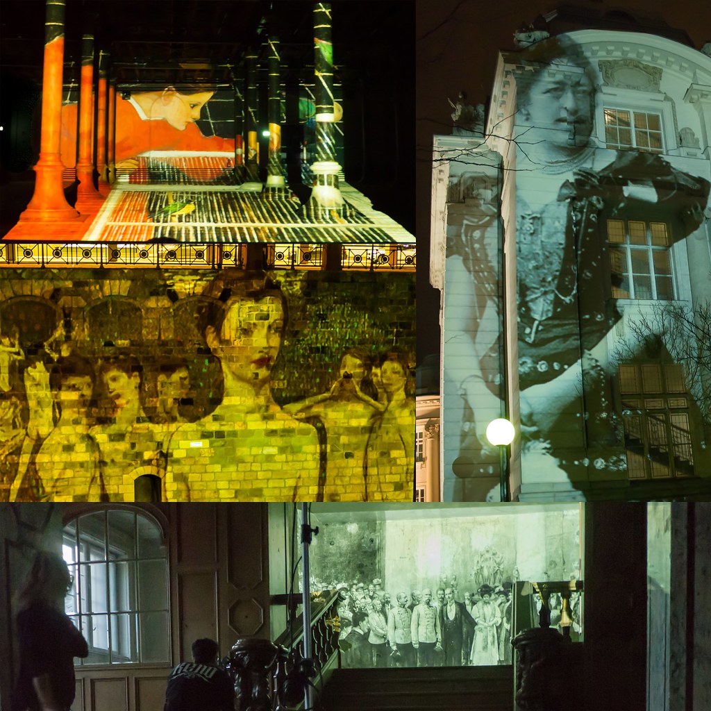 Guerilla-Projektionen für die Dreharbeiten der Doku Künstlerinnen der Wiener Moderne Danke für das Wienerlebnis der Anderen Art ;-) #guerillaprojection #architectureprojections #doku #wien @marcelmaxmarialehmann #visuals